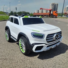 Детский электромобиль M 6379EBLR-1 белый двухместный Mercedes